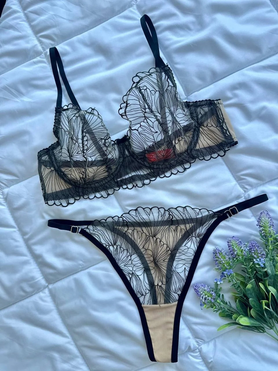 Bronze Bralet Takım (Büyük Beden)
