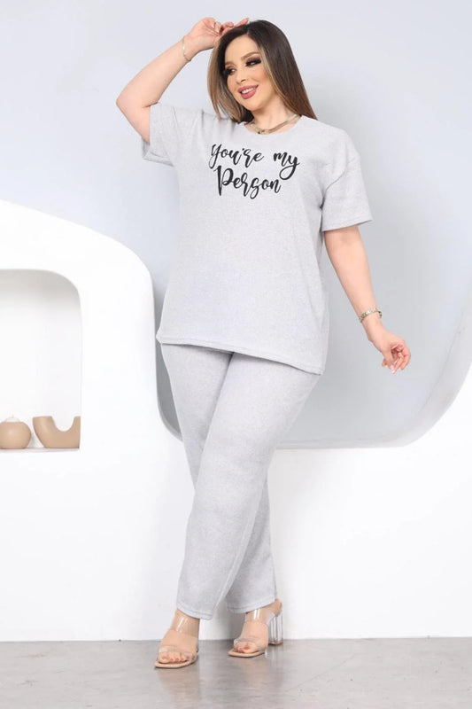 Dahlia Pijama Takımı (Büyük Beden)