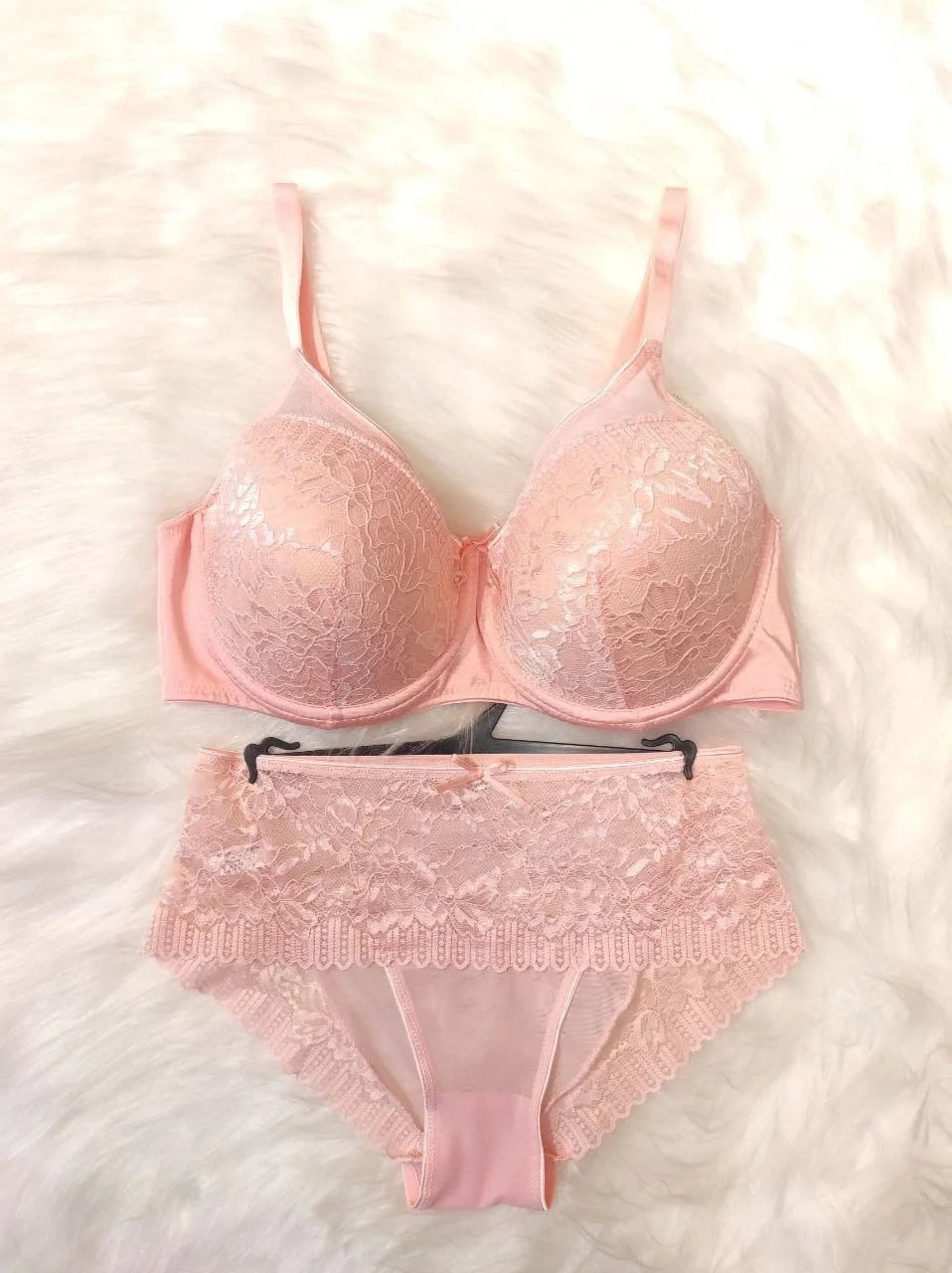 Ginger Sütyen Takımı - Somon (Büyük Beden)