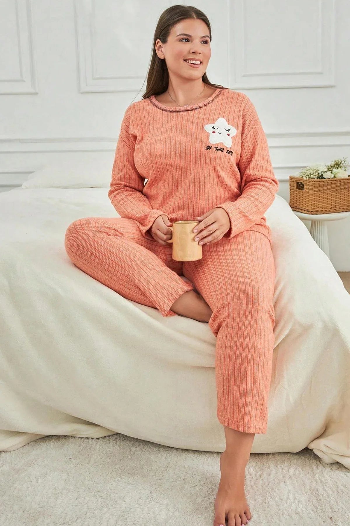 Star Pijama Takımı (Büyük Beden)